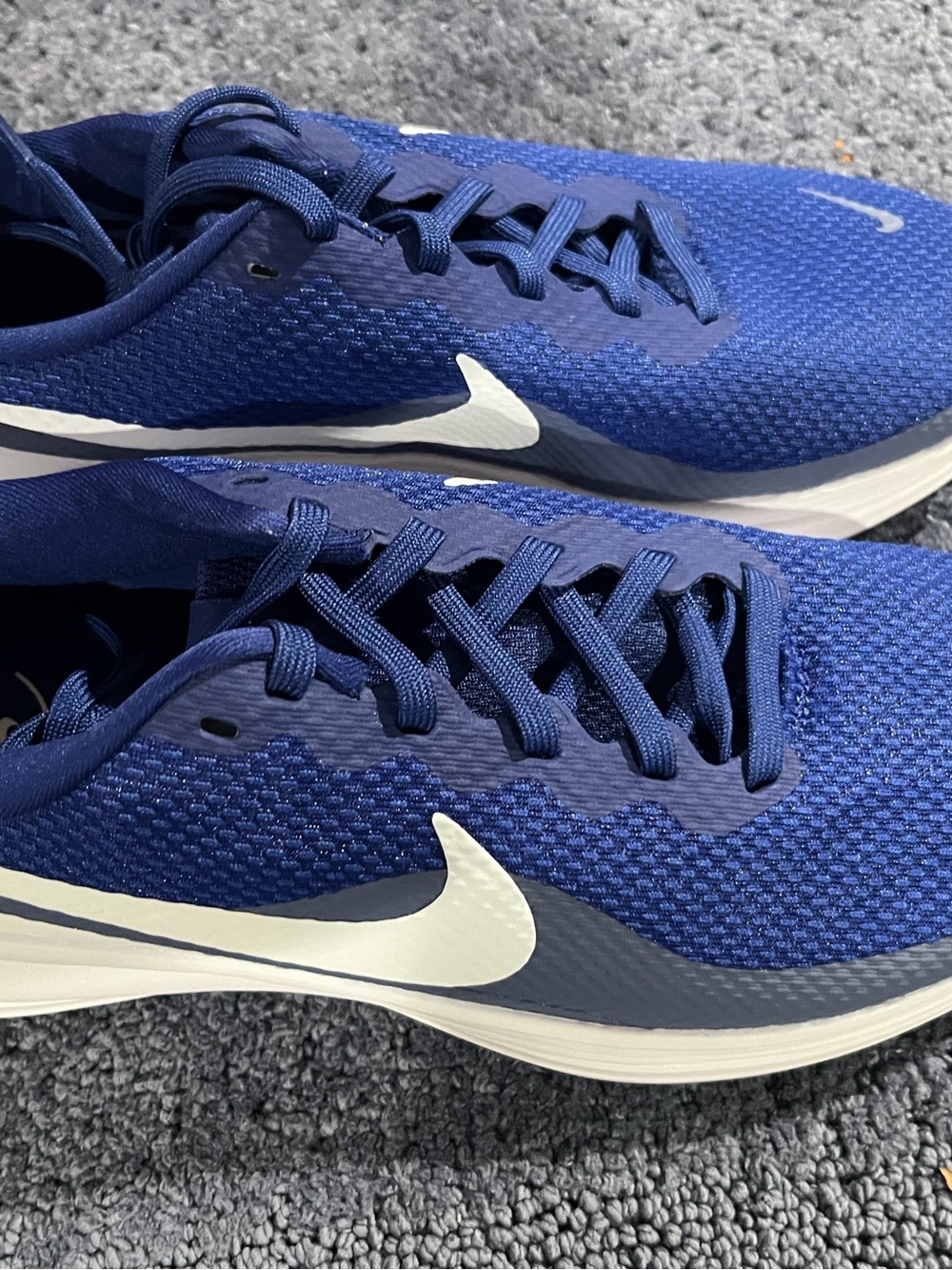 Nike Revolution 6 Men's Athletic Running Shoes - Navy Blue/White
